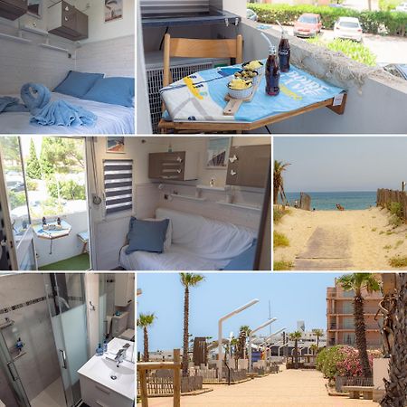 Agreable Studio Les Pieds Dans L'Eau Le Barcares Bagian luar foto